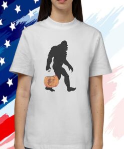 Baltimore Orioles Bigfoot Halloween Tee Shirt