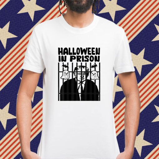 Halloween In Prison, Funny Usa Political T-Shirt