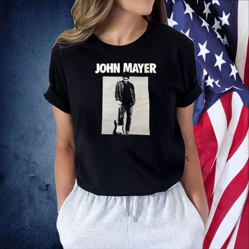 Travis Kelce Wearing John Mayer Podcast Tee Shirt