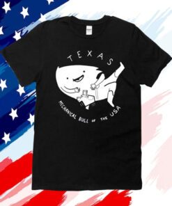 Texas Mechanical Bull Of The Usa Shirts