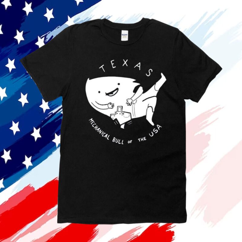 Texas Mechanical Bull Of The Usa Shirts