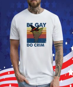 Stephen The Gator Be Gay Do Crime Tee Shirt