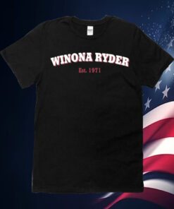 Winona Ryder Est.1971 Tee Shirt