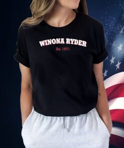 Winona Ryder Est.1971 Tee Shirt