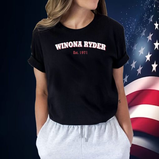 Winona Ryder Est.1971 Tee Shirt