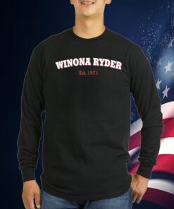 Winona Ryder Est.1971 Tee Shirt