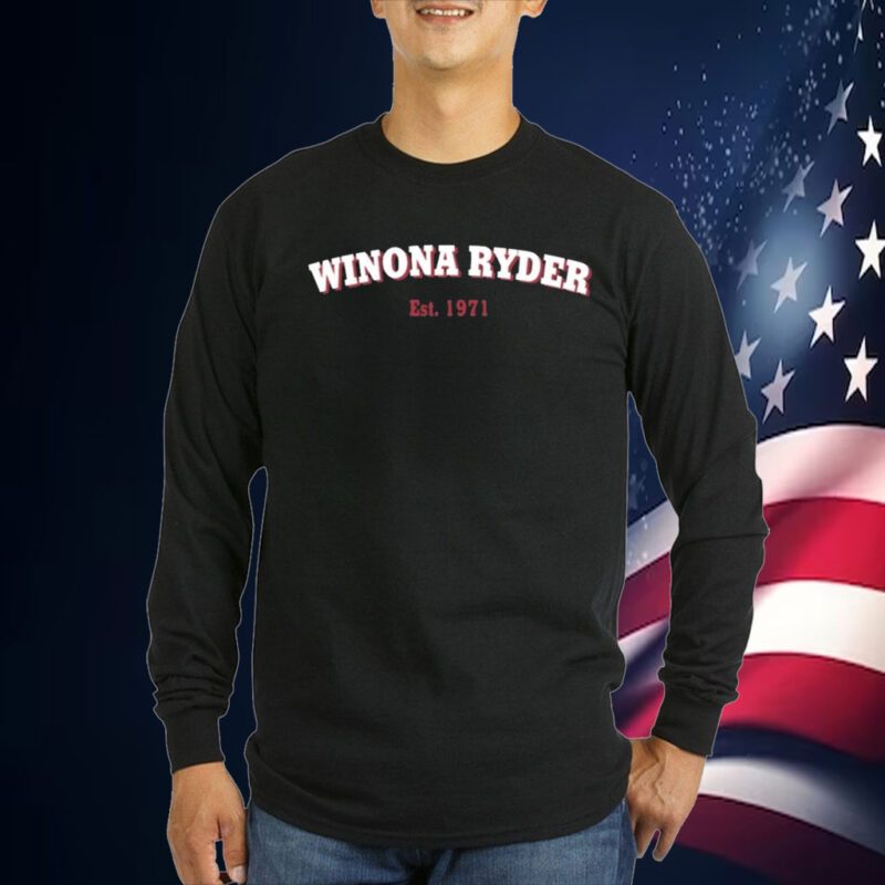 Winona Ryder Est.1971 Tee Shirt