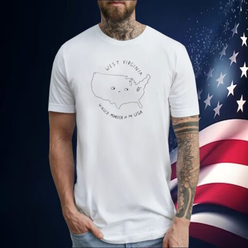 West Virginia Winged Monster Of The Usa T-Shirt