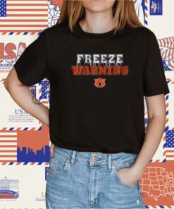 AUBURN FOOTBALL: FREEZE WARNING 2023 SHIRT