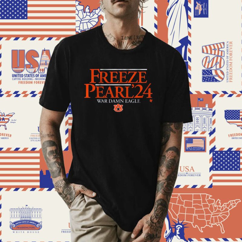 AUBURN TIGERS: FREEZE PEARL '24 SHIRT