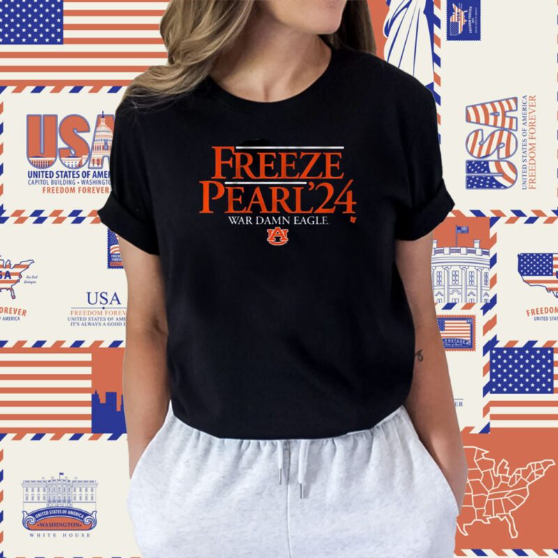 AUBURN TIGERS: FREEZE PEARL '24 SHIRT