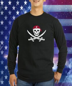 Jake Dickert Wearing Wsu Golf Pirate Skull Shirt