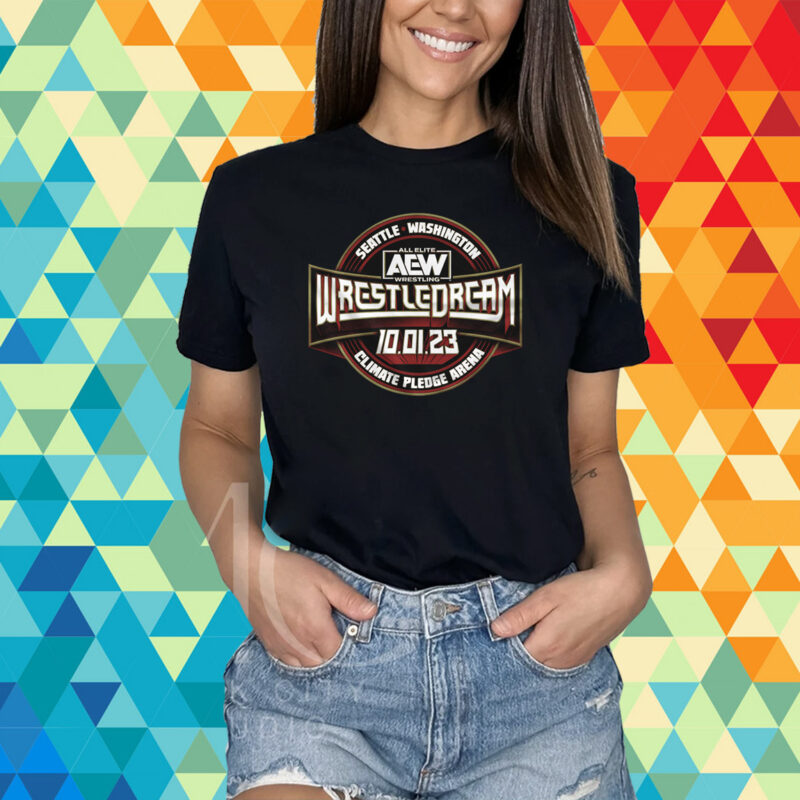 Aew Wrestledream 2023 Event T-Shirt