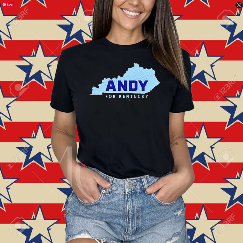 Andy For Kentucky Map Shirt