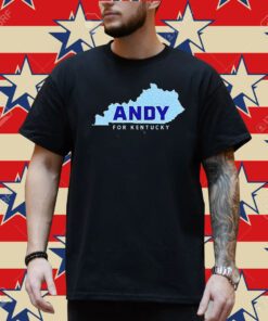 Andy For Kentucky Map Shirt