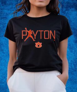 Auburn Football Payton Thorne Silhouette Shirts