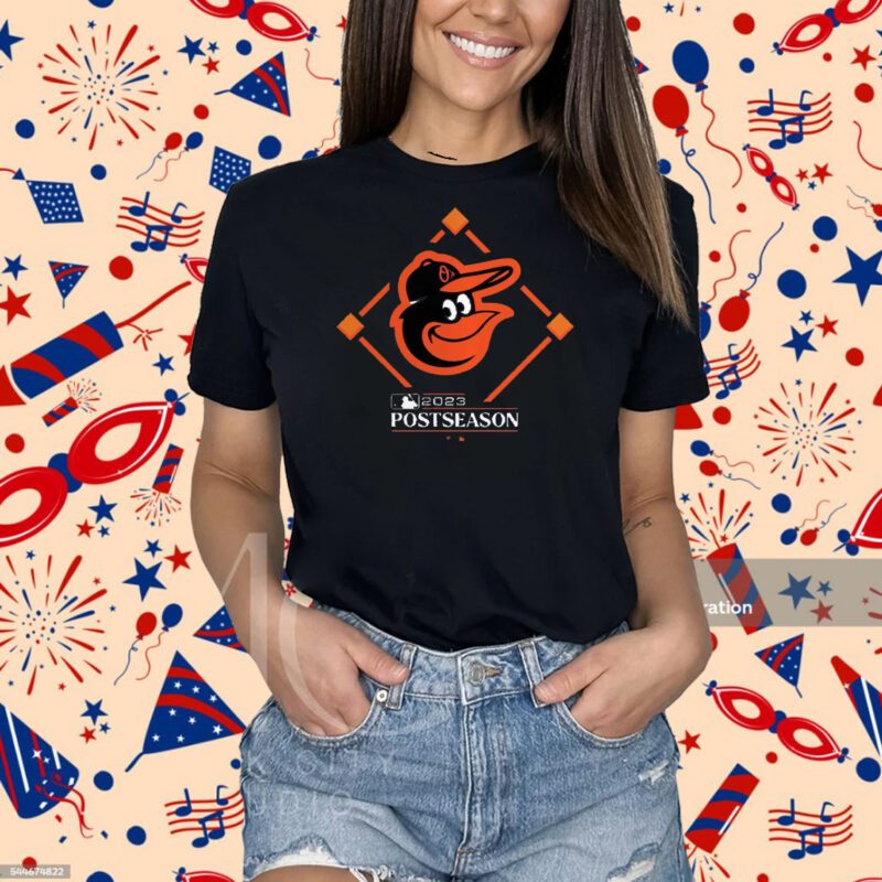 Baltimore Orioles Fanatics Branded 2023 Postseason Around The Horn T-Shirt