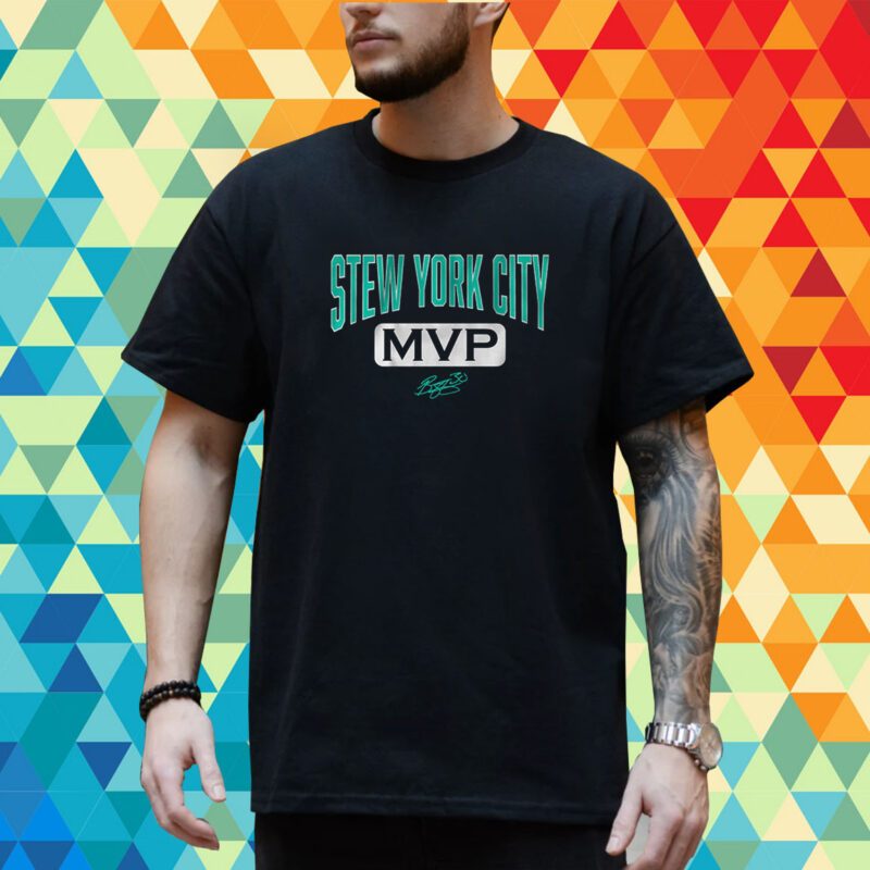 Breanna Stewart Stew York City MVP T-Shirt