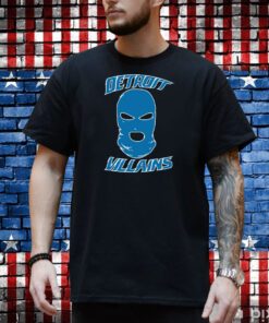 Detroit Villians Ski Mask-Unisex T-Shirt