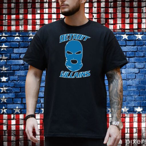 Detroit Villians Ski Mask-Unisex T-Shirt