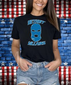 Detroit Villians Ski Mask-Unisex T-Shirt