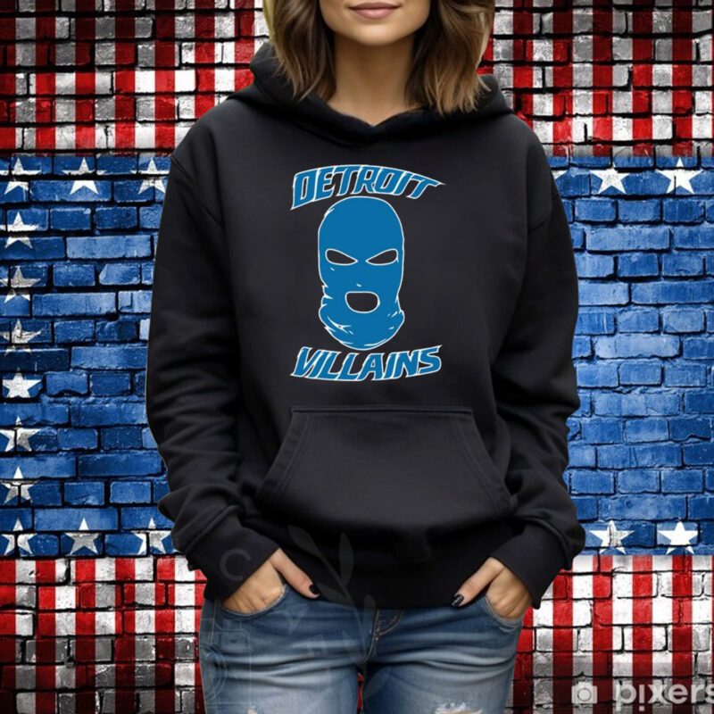 Detroit Villians Ski Mask-Unisex T-Shirt