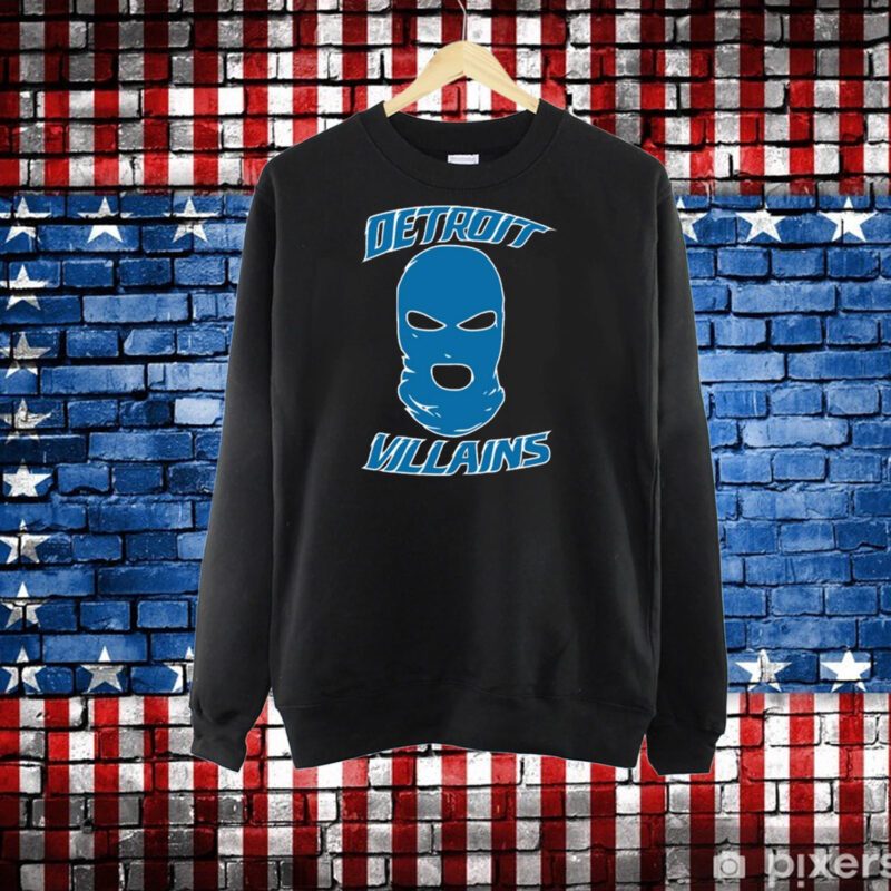 Detroit Villians Ski Mask-Unisex T-Shirt