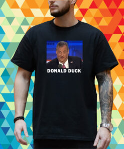 Donald Duck Chris Christie T-Shirt