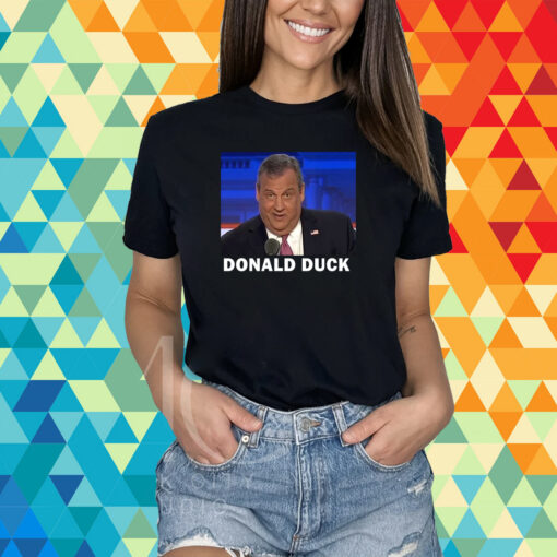 Donald Duck Chris Christie T-Shirt