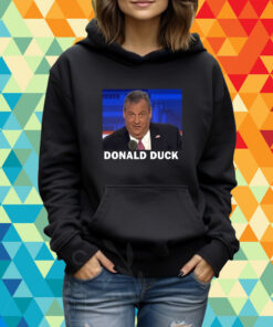 Donald Duck Chris Christie T-Shirt