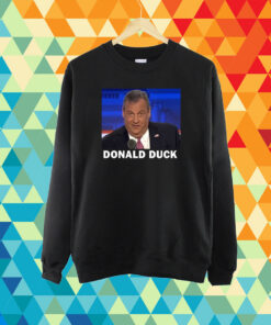 Donald Duck Chris Christie T-Shirt