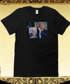 Shows Trump Off Trump Mugshot Never Surrender Sticker