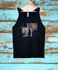 Shows Donald Trump 2024 Off Trump Mugshot Never Surrender V-Neck TShirt