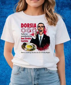 Dorsia Taste Our Award-Winning Sea Urchin Ceviche Shirts