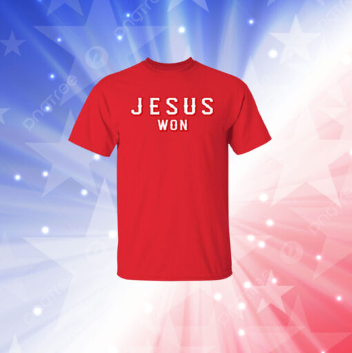 Evan Carter Jesus Won Shirt