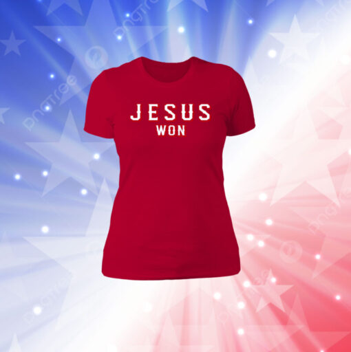 Evan Carter Jesus Won Shirt