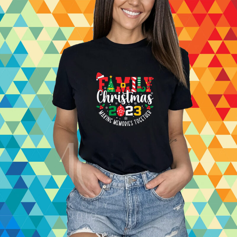 Family Christmas 2023 Christmas Crew Shirt