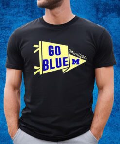 Go Blue Michigan Wolverine Shirt