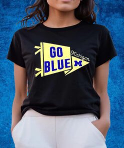 Go Blue Michigan Wolverine Shirts