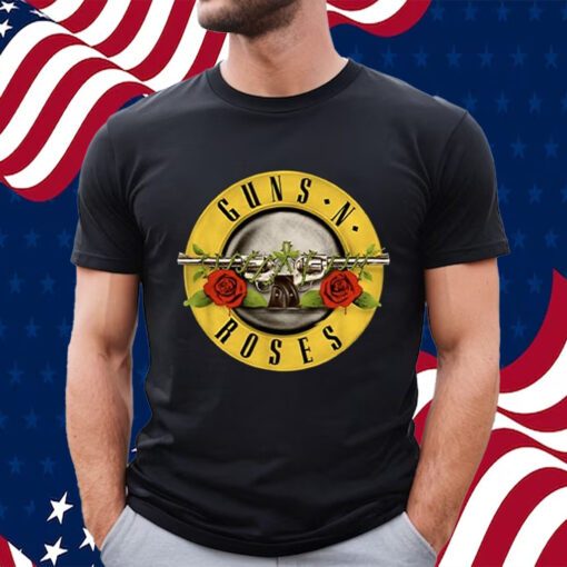 Guns N’ Roses Official Bullet Logo T-Shirt