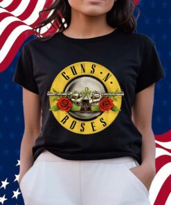 Guns N’ Roses Official Bullet Logo T-Shirts