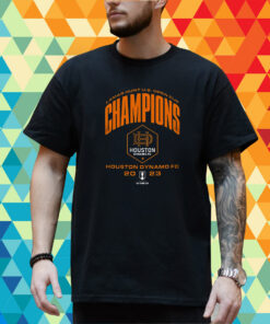 Houston Dynamo Fc Original Retro Brand 2023 Lamar Hunt Us Open Cup Champions T-Shirt
