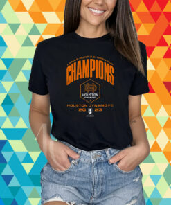 Houston Dynamo Fc Original Retro Brand 2023 Lamar Hunt Us Open Cup Champions T-Shirt