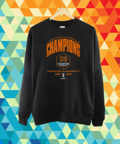 Houston Dynamo Fc Original Retro Brand 2023 Lamar Hunt Us Open Cup Champions T-Shirt