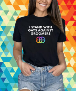 I Stand With Gays Against Groomers T-Shirt