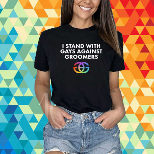 I Stand With Gays Against Groomers T-Shirt