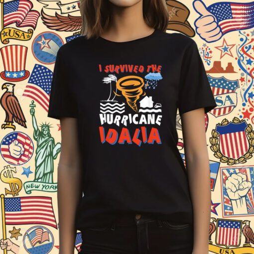 I Survived the Hurricane Idalia Tee Shirt