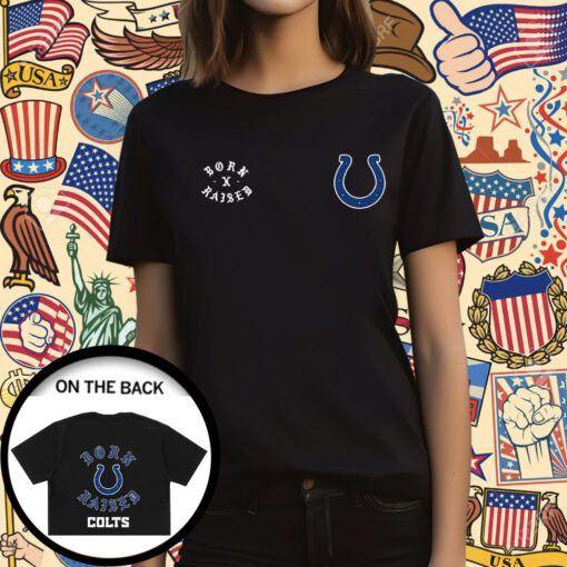 Indianapolis Colts Born X Raised Tee Shirt