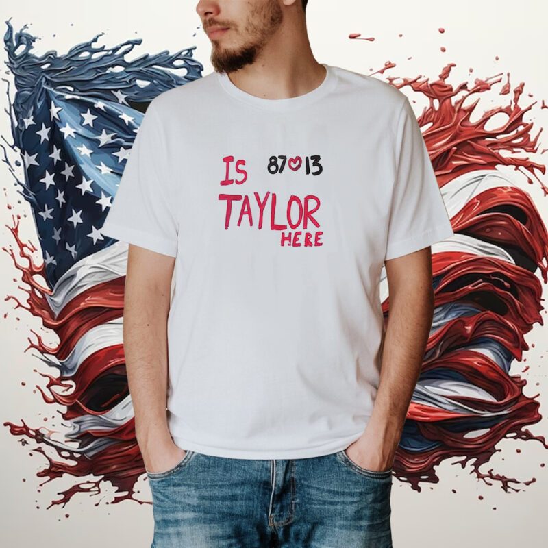 Is Taylor Here Travis Kelce Kansas City Shirt