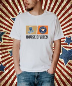 Kansas City Royals vs Houston Astros House Divided Shirt